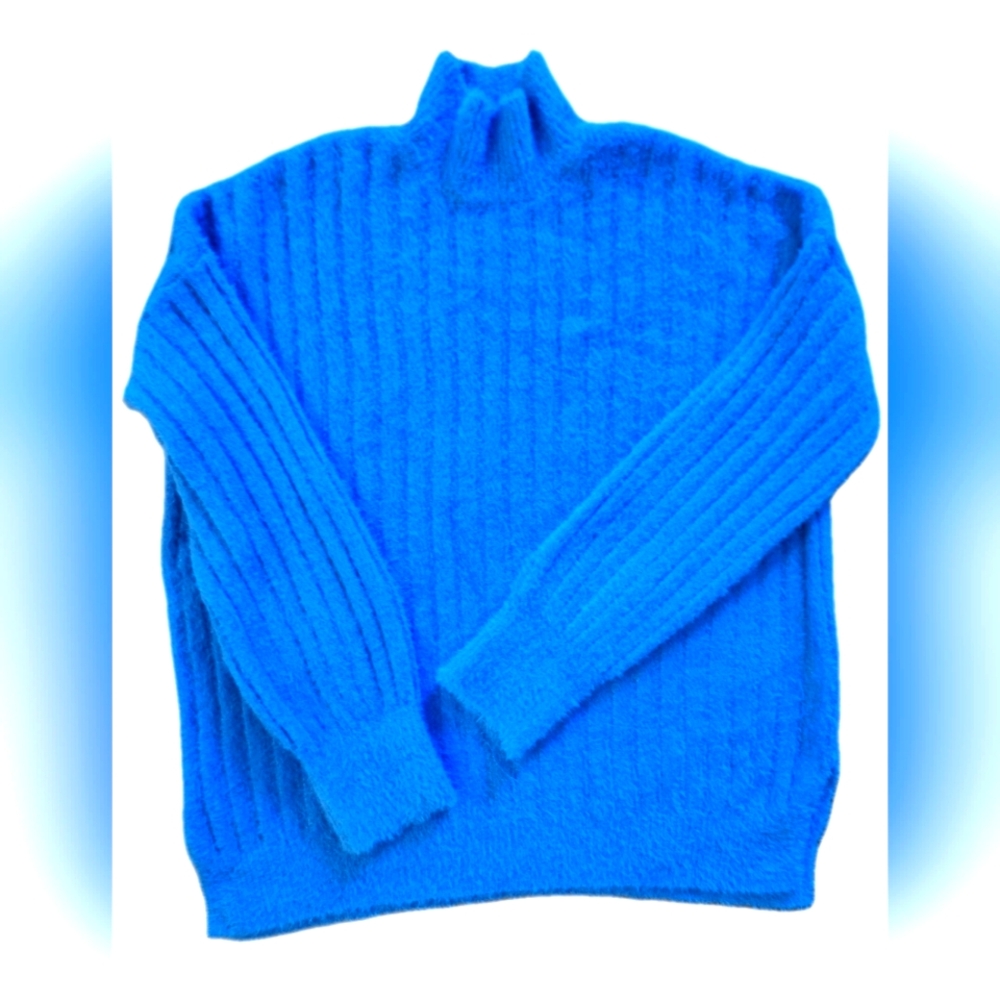 "The Devil Wears Prada" Blue Sweater